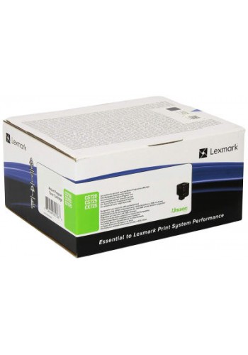 Lexmark CS720-74C50K0 Siyah Orjinal Toner